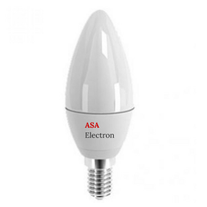 ASE/0007/510  LED 7 Watt  Κερί E14 