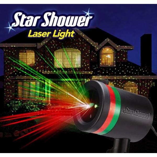 PR/OOO/OO1 Νυχτερινός Διακοσμητικός Χριστουγεννιάτικος Φωτισμός – Xmas Star Laser Light