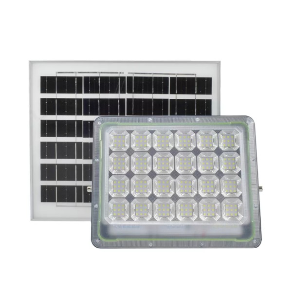 Ηλιακός Προβολέας LED 200W IP67 με Τηλεχειρισμό & Χρονοδιακόπτη
